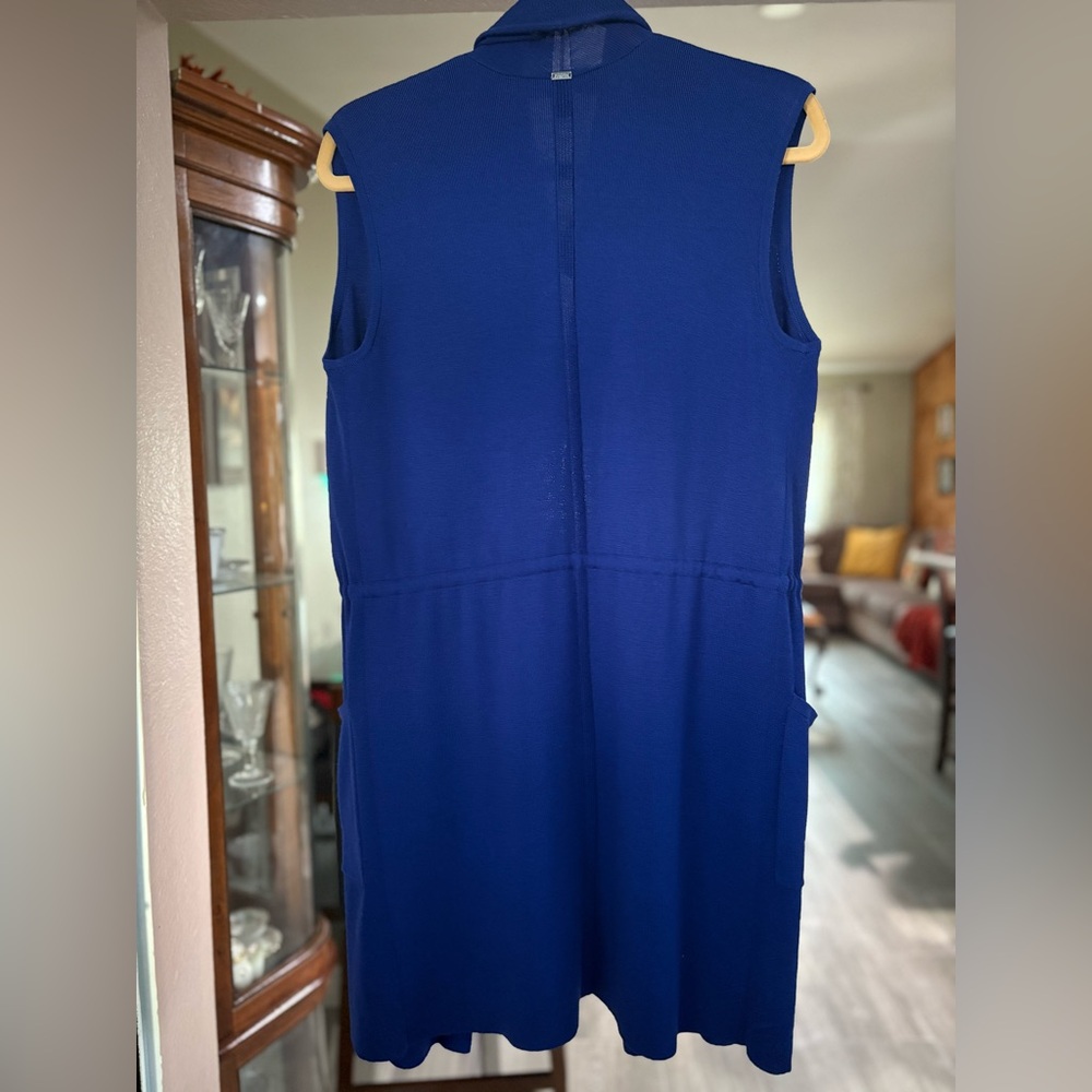 St. John Royal Blue cardigans - Picture 2 of 10